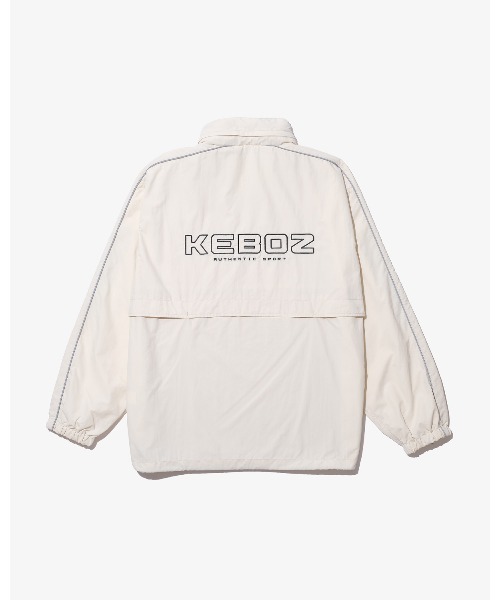 KEBOZ（ケボズ）の「SUPPLEX NYLON KAC HOODED TRACK JACKET（ナイロン