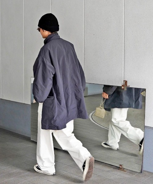 ATON（エイトン）の「【ATON】 AIR VENTILE SHORT MODS COAT