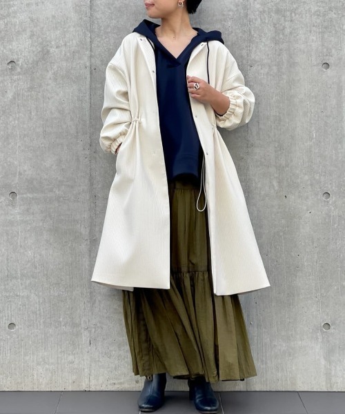 BEARDSLEY（ビアズリー）の「バルーン袖コート（ノーカラーコート