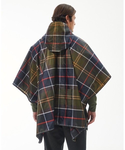 Barbour（バブアー）の「クラシック タータンチェック ポンチョ