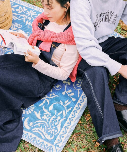 Lee（リー）の「【LEE/リー】別注 MIYAKO.T デニムサロペットスカート