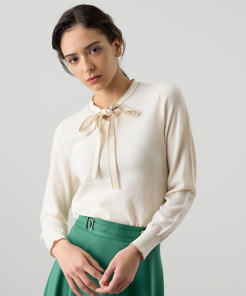 ANAYI（アナイ）の「グリッターラインボウ プルオーバー（ニット