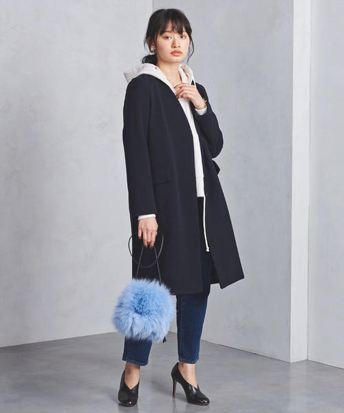 UNITED ARROWS（ユナイテッドアローズ）の「UWSC Vノーカラーコート