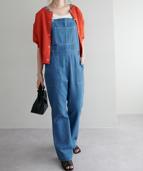 DISCOAT（ディスコート）の「【WEB限定】デニムサロペット（サロペット