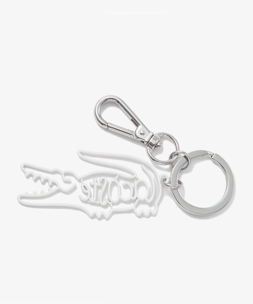 ネームワニロゴキーホルダー（キーホルダー）｜LACOSTE（ラコステ）の