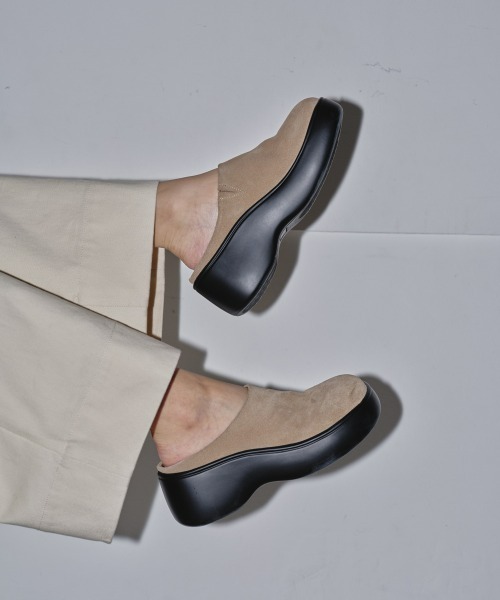 TODAYFUL（トゥデイフル）の「Volume Sole Sabot（ローファー）」 - WEAR