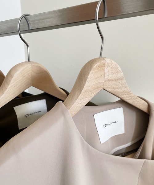 PERNA（ペルナ）の「ボリューム袖ロングコート（その他アウター）」 - WEAR