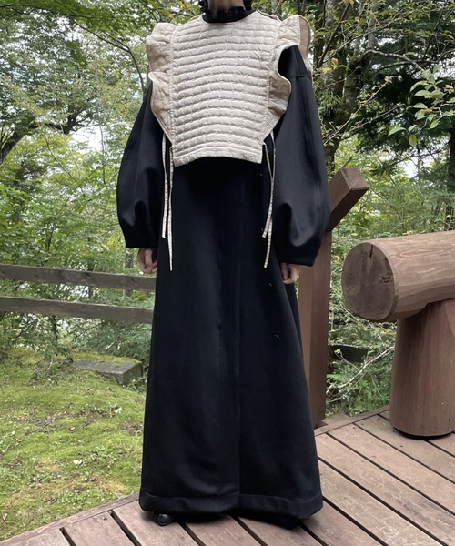 PERNA（ペルナ）の「ボリューム袖ロングコート（その他アウター）」 - WEAR