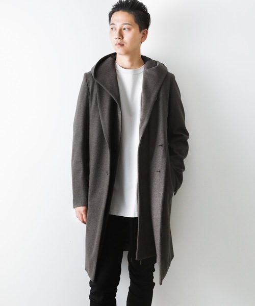 ATTACHMENT（アタッチメント）の「カシミア混ニットフラノ3レイヤー