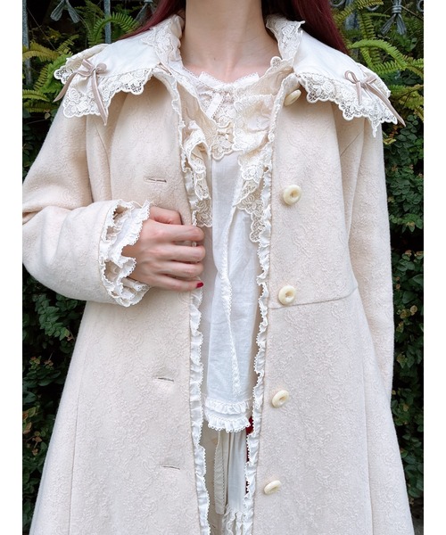 PINK HOUSE（ピンクハウス）の「ケミカルレース使いニードルパンチ