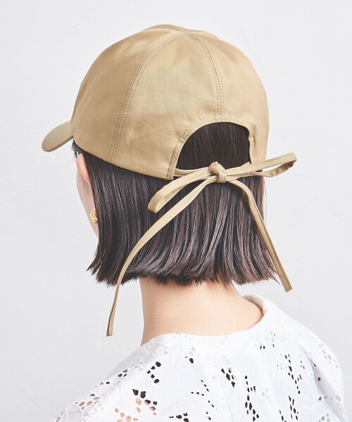 コットン バックリボン キャップ UV（キャップ）｜UNITED ARROWS