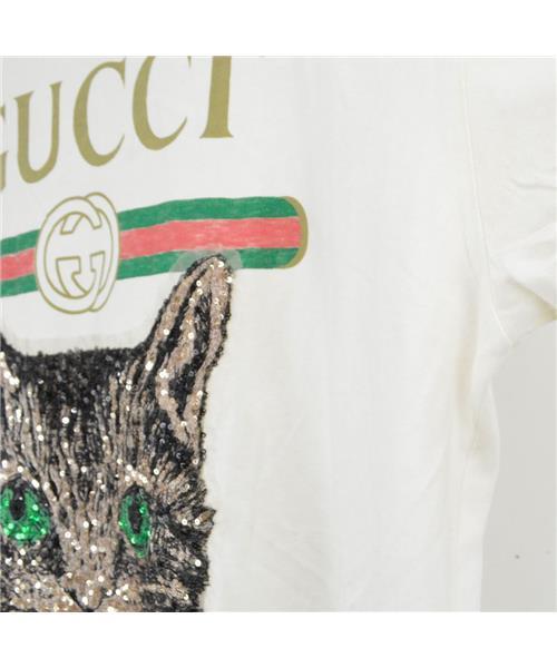 ブランド古着】ミスティックキャットスパンコール ヴィンテージロゴ