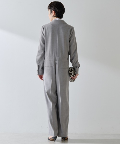 THE PAUSE】テーラーカラージャンプスーツ（つなぎ/オールインワン