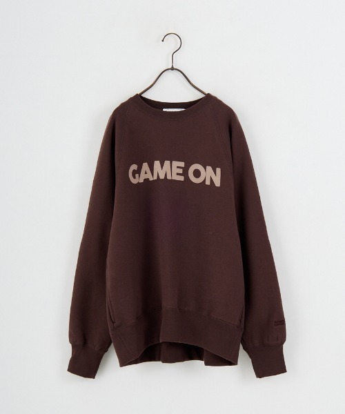 Americana/アメリカーナ] GAME ON フロッキーロゴ ボリュームスリーブ