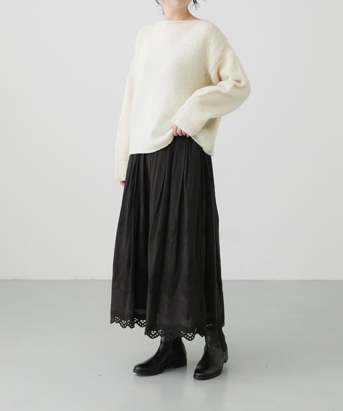 かぐれ（カグレ）の「ペルーボートネックプルオーバー（ニット