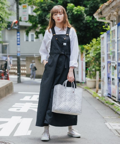 Lee（リー）の「LEE/リー WAIST ADJUSTER OVERALL SKIRT