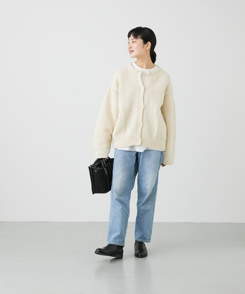 かぐれ（カグレ）の「ペルークルーネックカーディガン（ニット