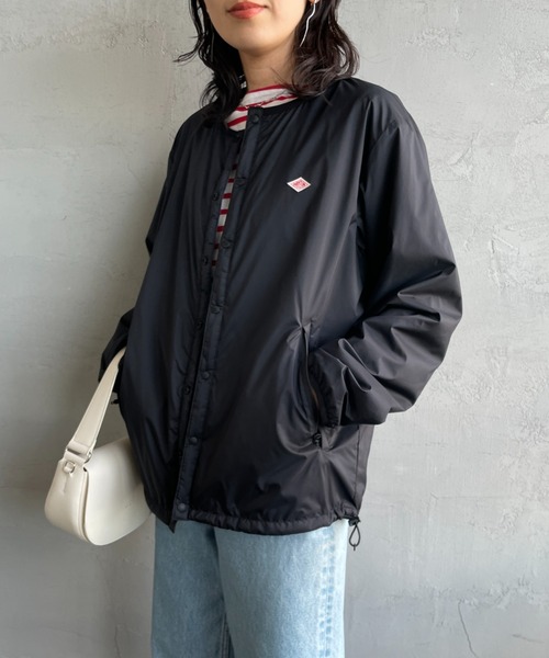 DANTON/ダントン] ナイロンタフタ インサレーションノーカラー