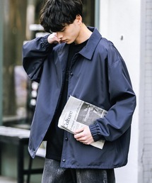 コーチジャケット」に該当するブルー・ネイビー/青色系のファッション