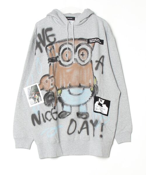 Guernika/ゲルニカ/Hand Painted Hoodie - ANONYMOUSE（パーカー