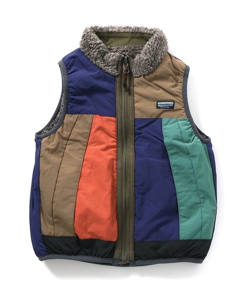 セール】【WEB限定】リバーシブルボアベスト（ダウンベスト）｜BREEZE