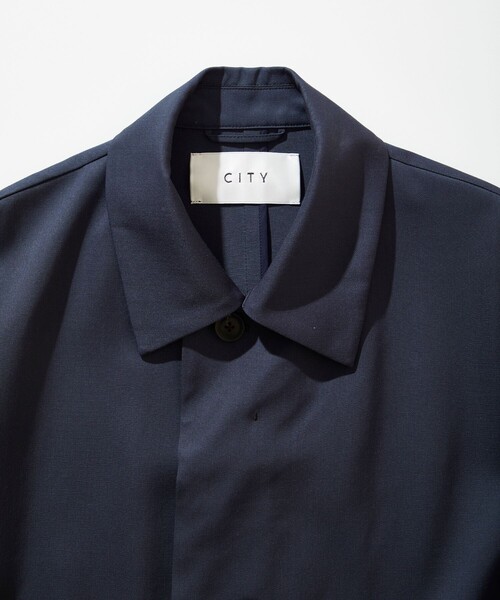 city（シティ）の「BALCOLLAR COAT（ステンカラーコート）」 - WEAR