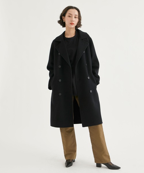 ATON（エイトン）の「【ATON / エイトン】DOUBLE CASHMERE MELTON FACE