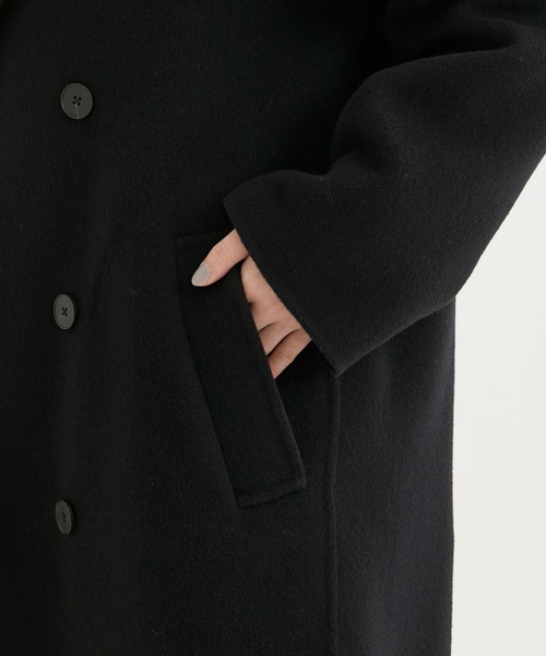 ATON（エイトン）の「【ATON / エイトン】DOUBLE CASHMERE MELTON FACE