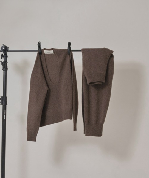 Uneck Cashmere Knit（ニット/セーター）｜TODAYFUL（トゥデイフル）の