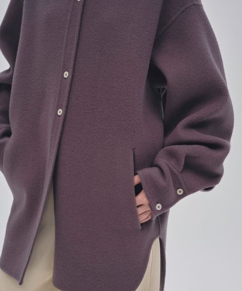 TODAYFUL/トゥデイフル】Wool Shirts Jacket/ウールシャツジャケット