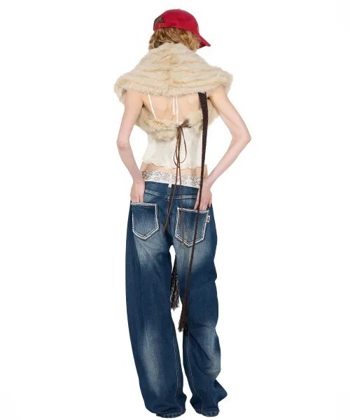 Beaded Waist Denim Pants（デニムパンツ）｜SCULPTOR（スカルプター