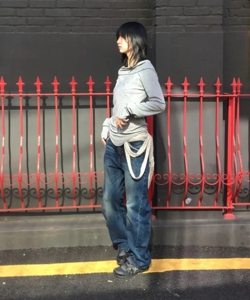 Beaded Waist Denim Pants（デニムパンツ）｜SCULPTOR（スカルプター