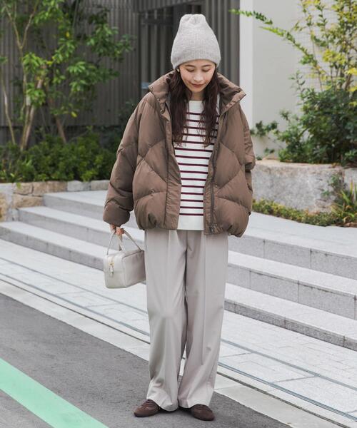 セール】グリーンダウン撥水2WAYジャケット（ダウンジャケット/コート