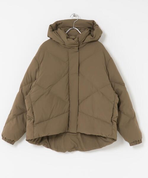 セール】グリーンダウン撥水2WAYジャケット（ダウンジャケット/コート