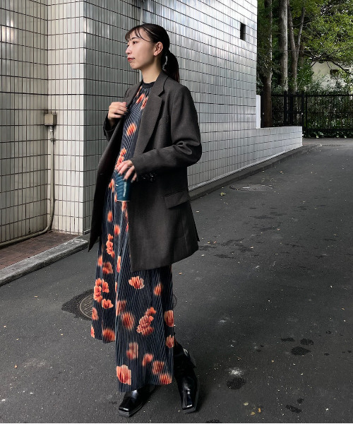 Ameri（アメリ）の「MILA VELOUR CUT DRESS（ワンピース）」 - WEAR