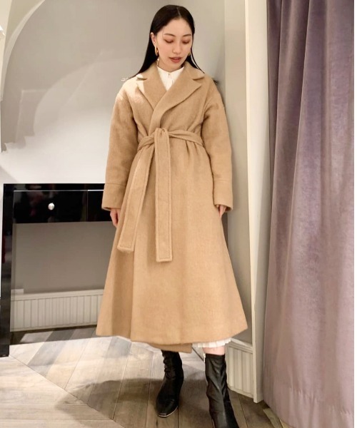 CELFORD（セルフォード）の「シャギーロングコート（チェスターコート