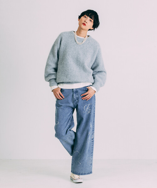 セール】Freada/フリーダ フラッフィーニット プルオーバー（ニット