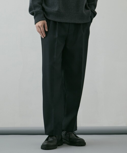 ZQ HARD FLANNEL 2タックワイドストレートパンツ（その他パンツ