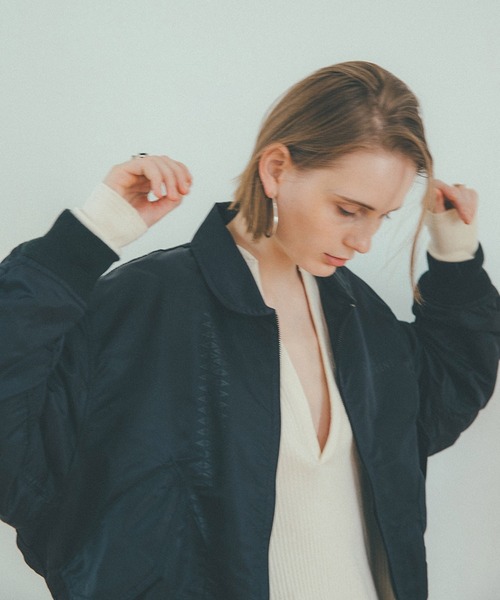 CLANE(クラネ)】FRAGMENT×CLANE ボアレイヤー MA-1ジャケット（MA-1