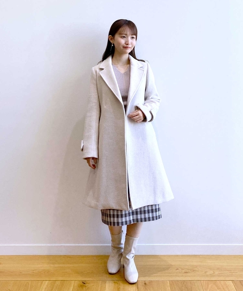 index（インデックス）の「◇≪S-LLsize≫ カシミヤ混ダブルチェスター