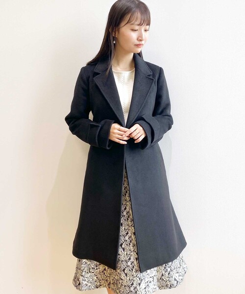 index（インデックス）の「◇≪S-LLsize≫ カシミヤ混ダブルチェスター