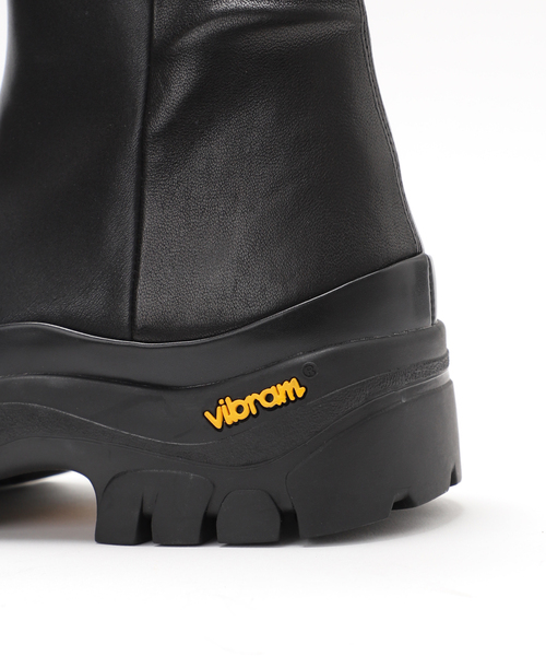 LE TALON（ルタロン）の「レザーVIBRAMソフトフィットショートブーツ
