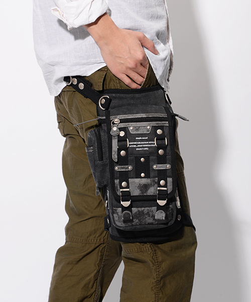 DEVICEデバイス Haze3 2way レッグポーチ ショルダーバッグ（ボディ