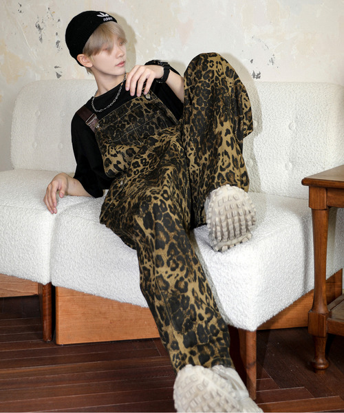 neos（ネオス）の「【neos】ルーズシルエット レオパード 総柄 ツイル