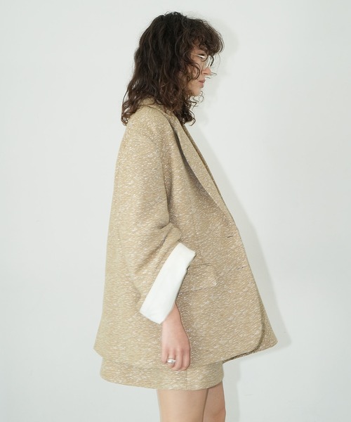 セール】LOOSE BELL SLEEVE JACKET（テーラードジャケット）｜CLANE