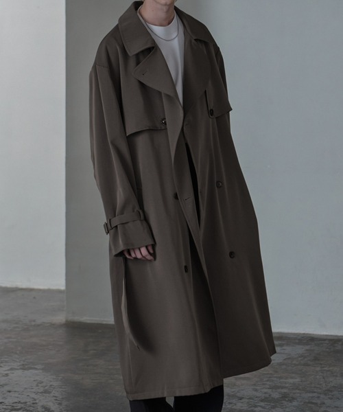 Loose/ルース（ルース）の「モードオーバー ハイネックトレンチコート