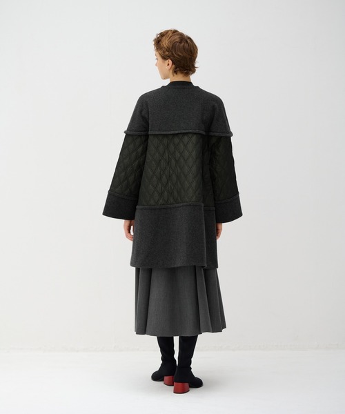 LANVIN en Bleu（ランバンオンブルー）の「メルトンコンビキルティング
