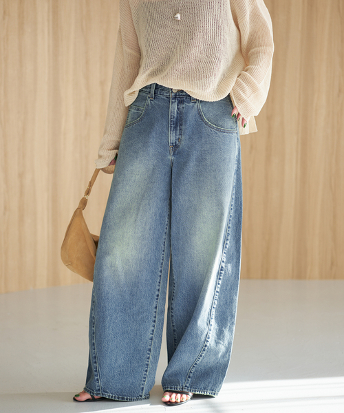 LEVI'S/リーバイス 別注SMU SUPER BAGGY BARREL*（デニムパンツ