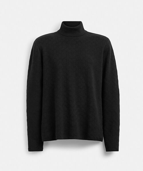 COACH（コーチ）の「シグネチャー タートルネック（ニット/セーター