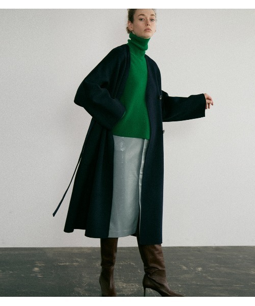 LE CIEL BLEU（ルシェルブルー）の「Double Faced Big Pocket Coat
